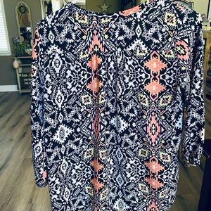 Francesca’s Aztec Blouse